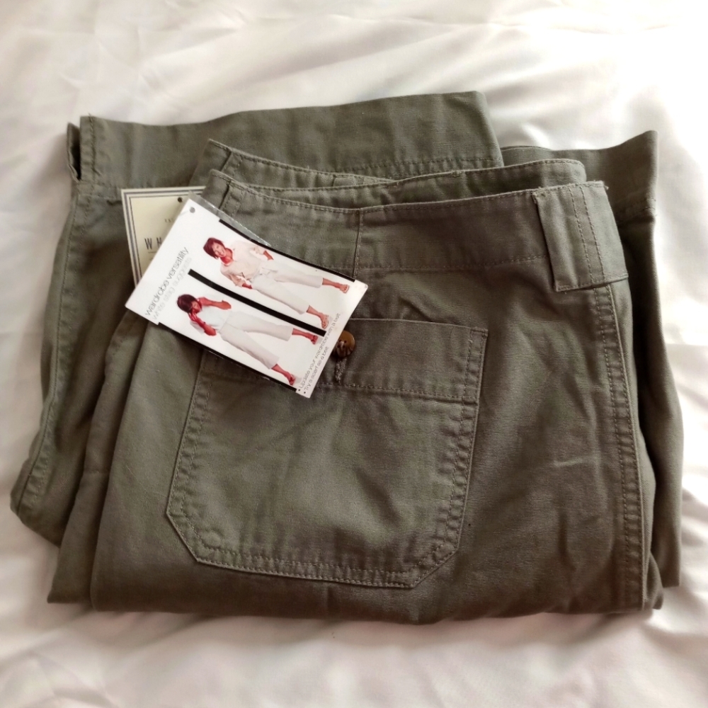 White Stag Khaki Capri